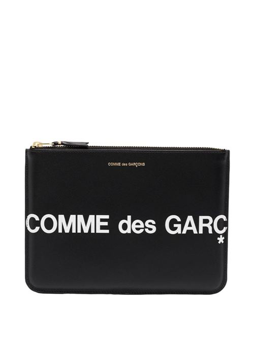 Pouch with logo COMME DES GARÇONS WALLET | SA5100HL1